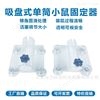 透明吸盤式單筒小鼠注射固定器